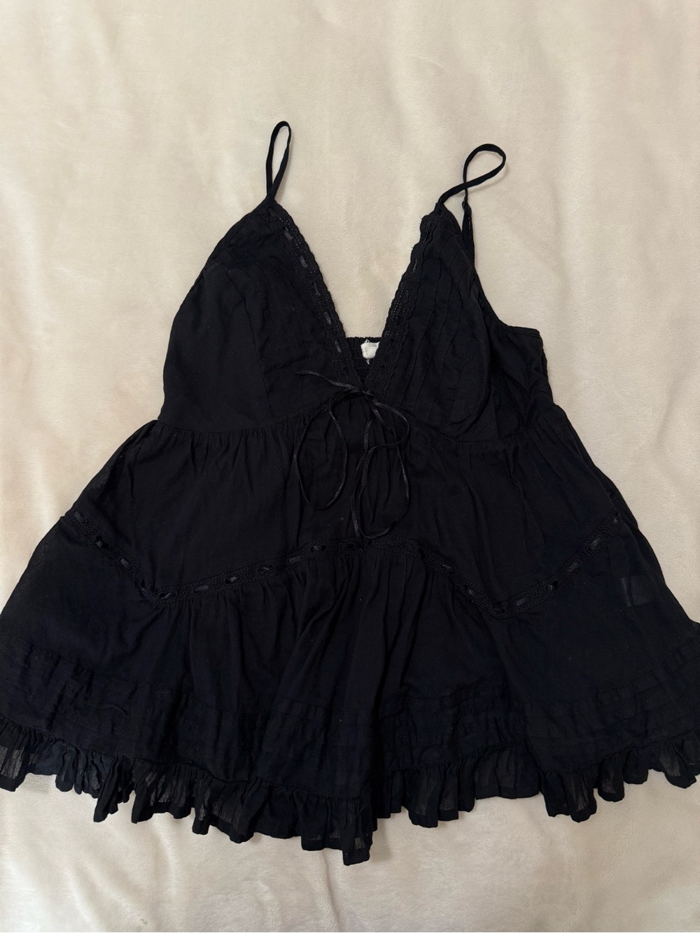 Cotton Babydoll Top